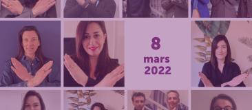 Collage photo pour la Journée Internationale des Droits des Femmes